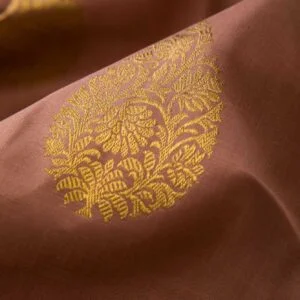 Brown kanchipuram silk sarees